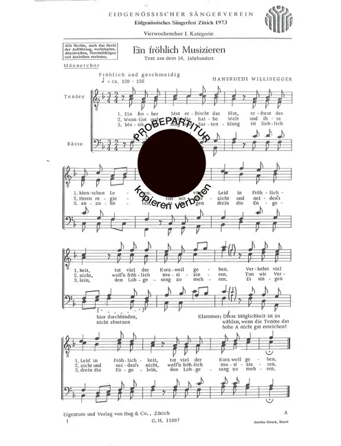 Fröhlich musizieren